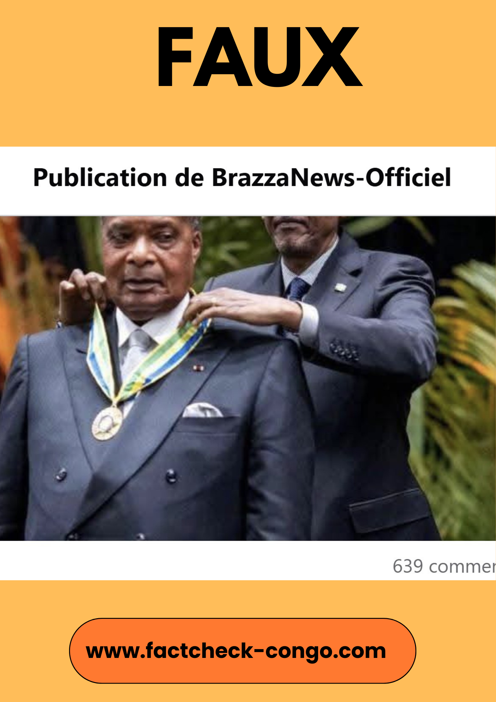 Aucune réunion entre Denis Sassou N&rsquo;Guesso et des officiels Rwandais à Oyo  