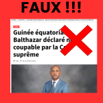 « Faux, Balthazar Egonga n’a pas été liberé »