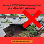 Contexte : Cette vidéo virale montrant l&rsquo;écroulement du pont N’djili de Kinshasa date de 2021, et non de 2024
