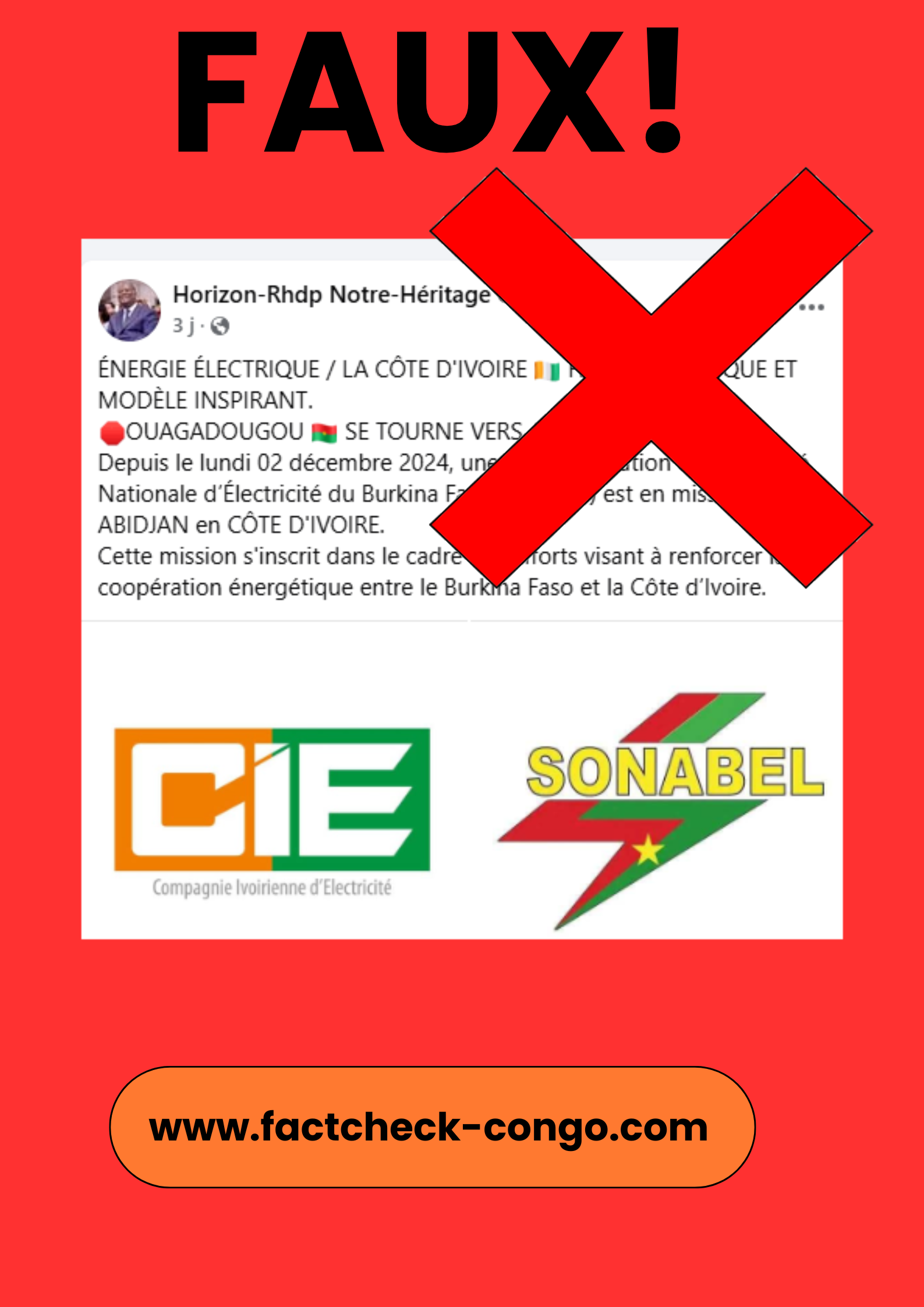 Faux, une délégation du Burkina Faso n’est pas en Côte d’Ivoire pour demander une…