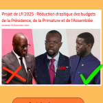 Ajustements modérés des budgets de la Présidence, de la Primature et de l&rsquo;Assemblée nationale du Sénégal