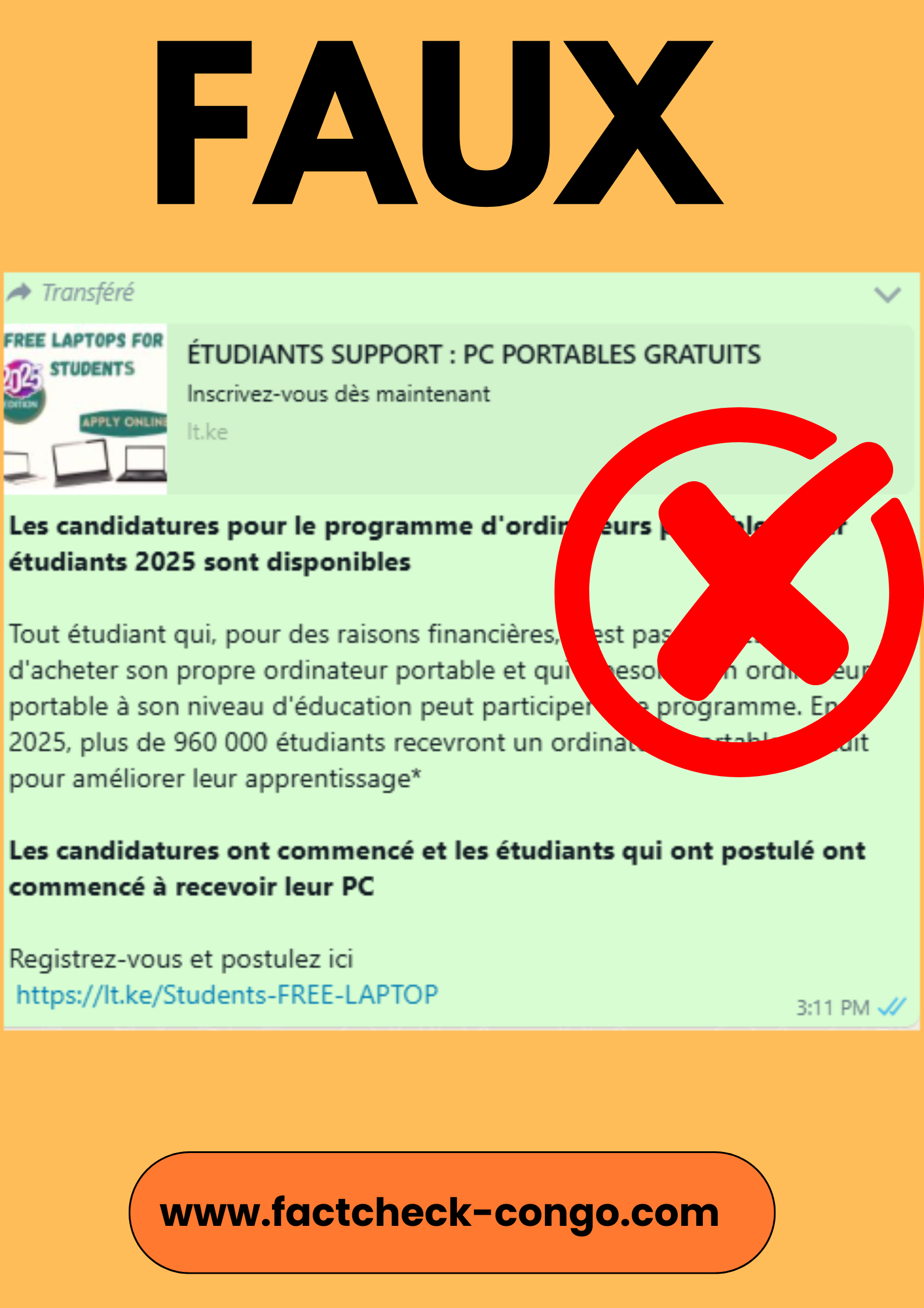 Attention, cette annonce de distribution…