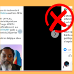 « Joseph Kabila invité à la cérémonie d’investiture de Donald Trump ? Une affirmation sans preuve officielle »