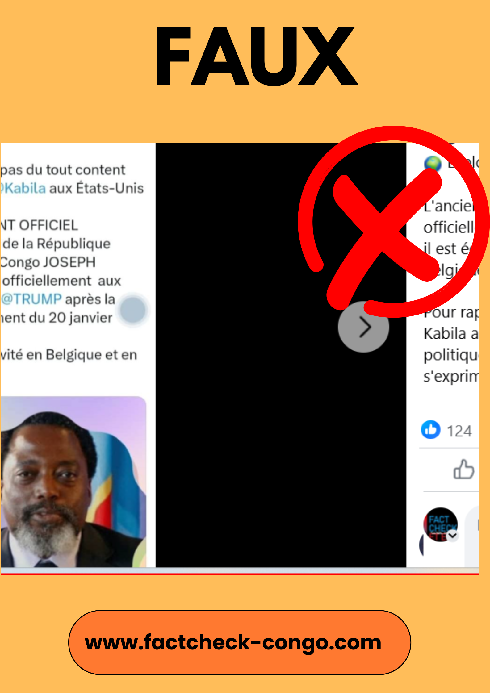 « Joseph Kabila invité à la cérémonie d’investiture de Donald Trump ? Une affirmation sans preuve officielle »