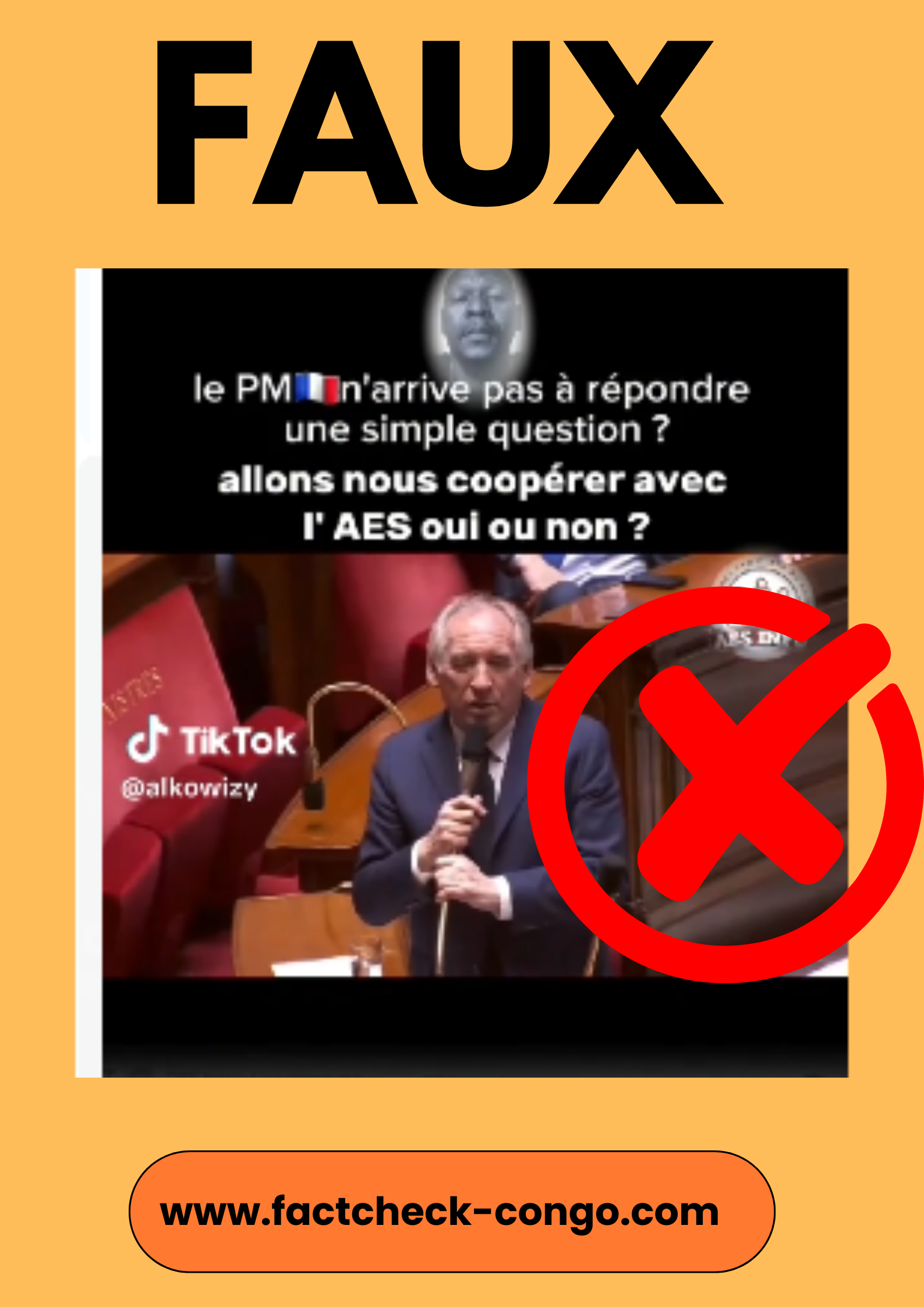 Un deepfake attribué à François…