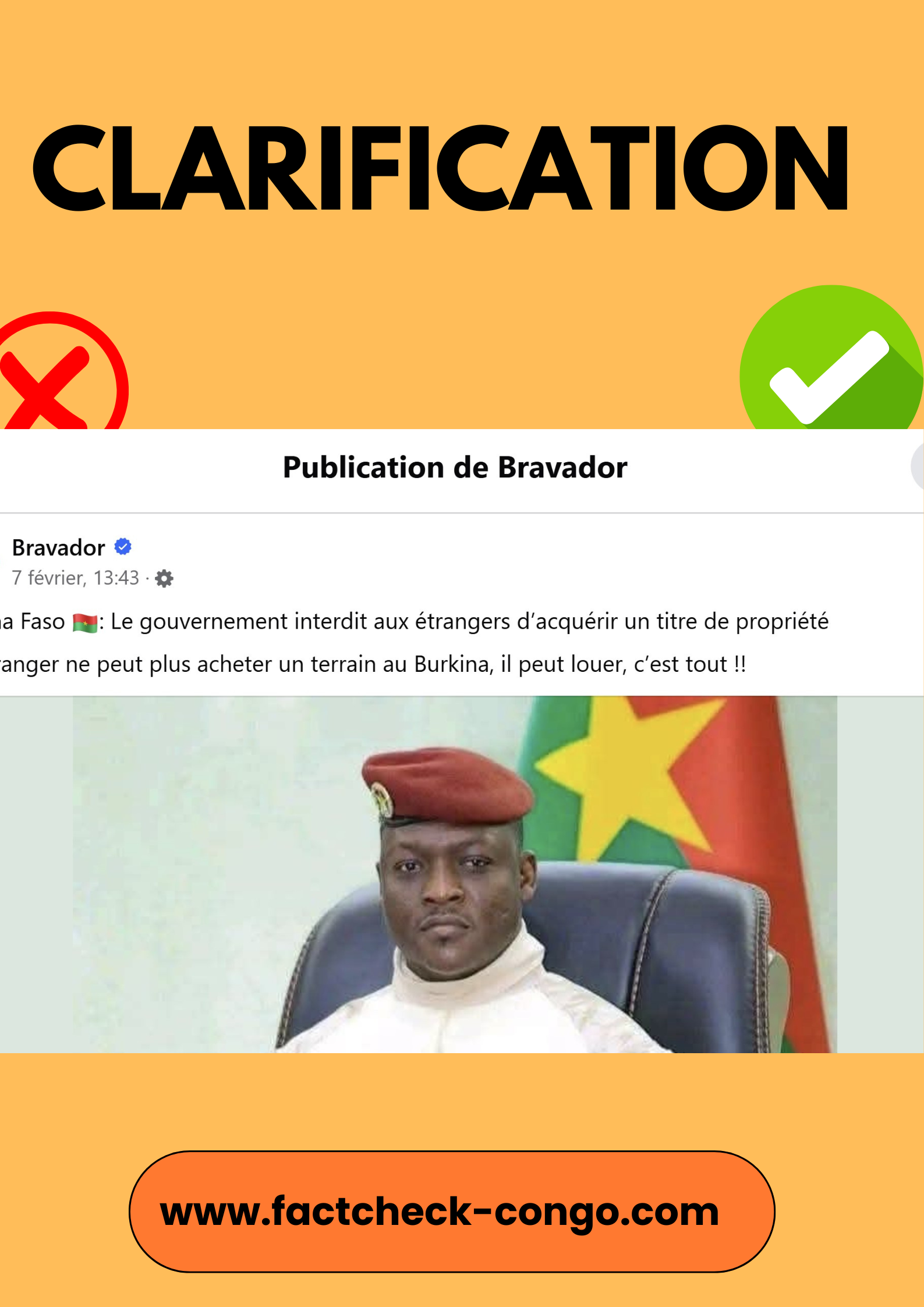 Clarification sur l’interdiction aux étrangers d’acquérir des titres de propriété au Burkina Faso