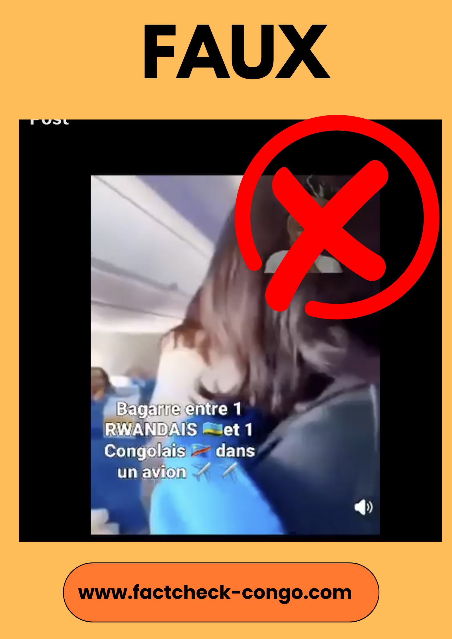 Faux, aucune bagarre n’a eu lieu dans un vol Rwandair entre Congolais et Rwandais !