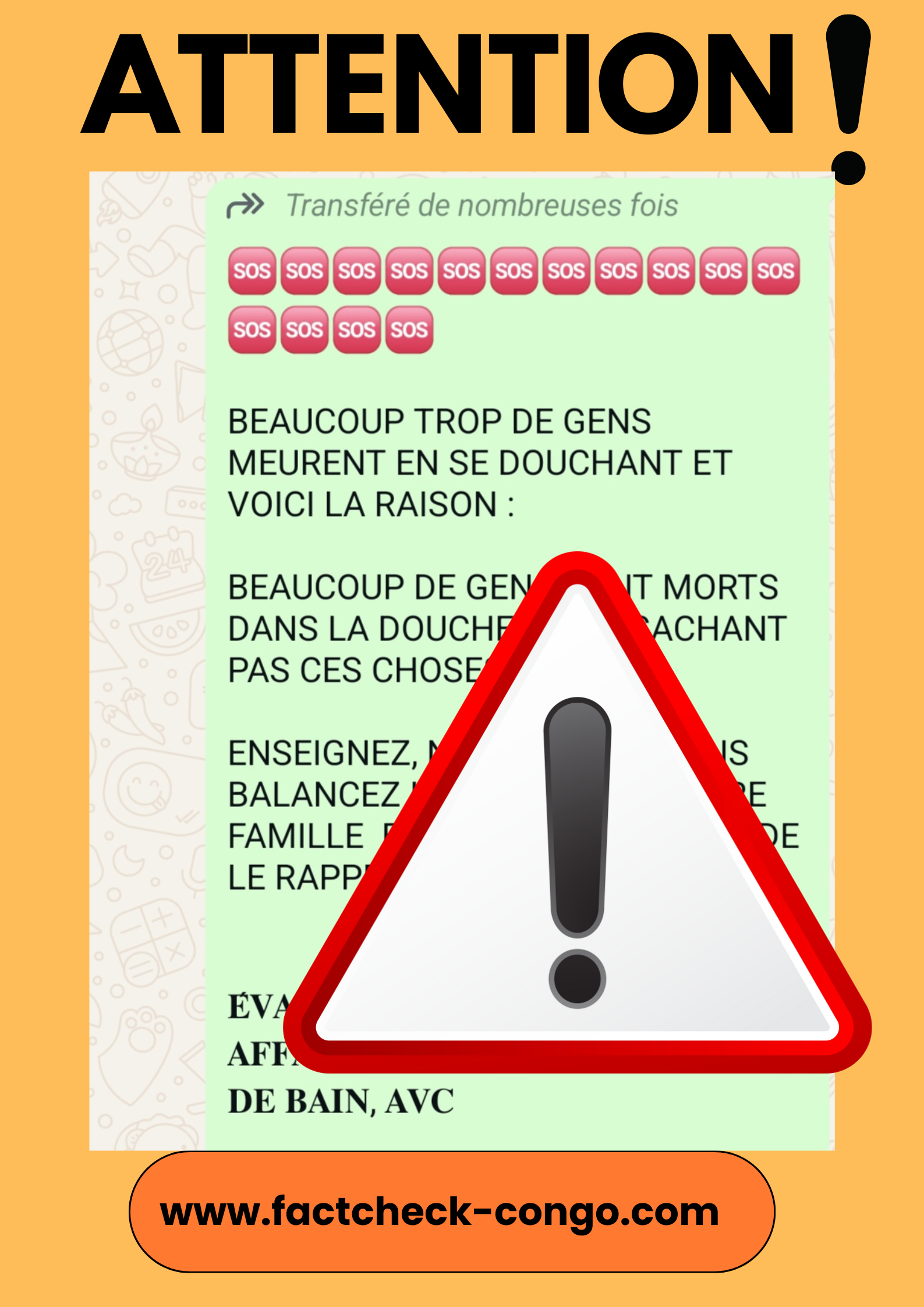 Fact-Check : Faut-il éviter de mouiller la tête en premier sous la douche pour prévenir un AVC ?