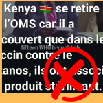 Faux, le Kenya n&rsquo;a pas quitté l&rsquo;Organisation mondiale de la santé