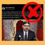 Faux, le roi Mohamed VI du Maroc n’est pas mort !