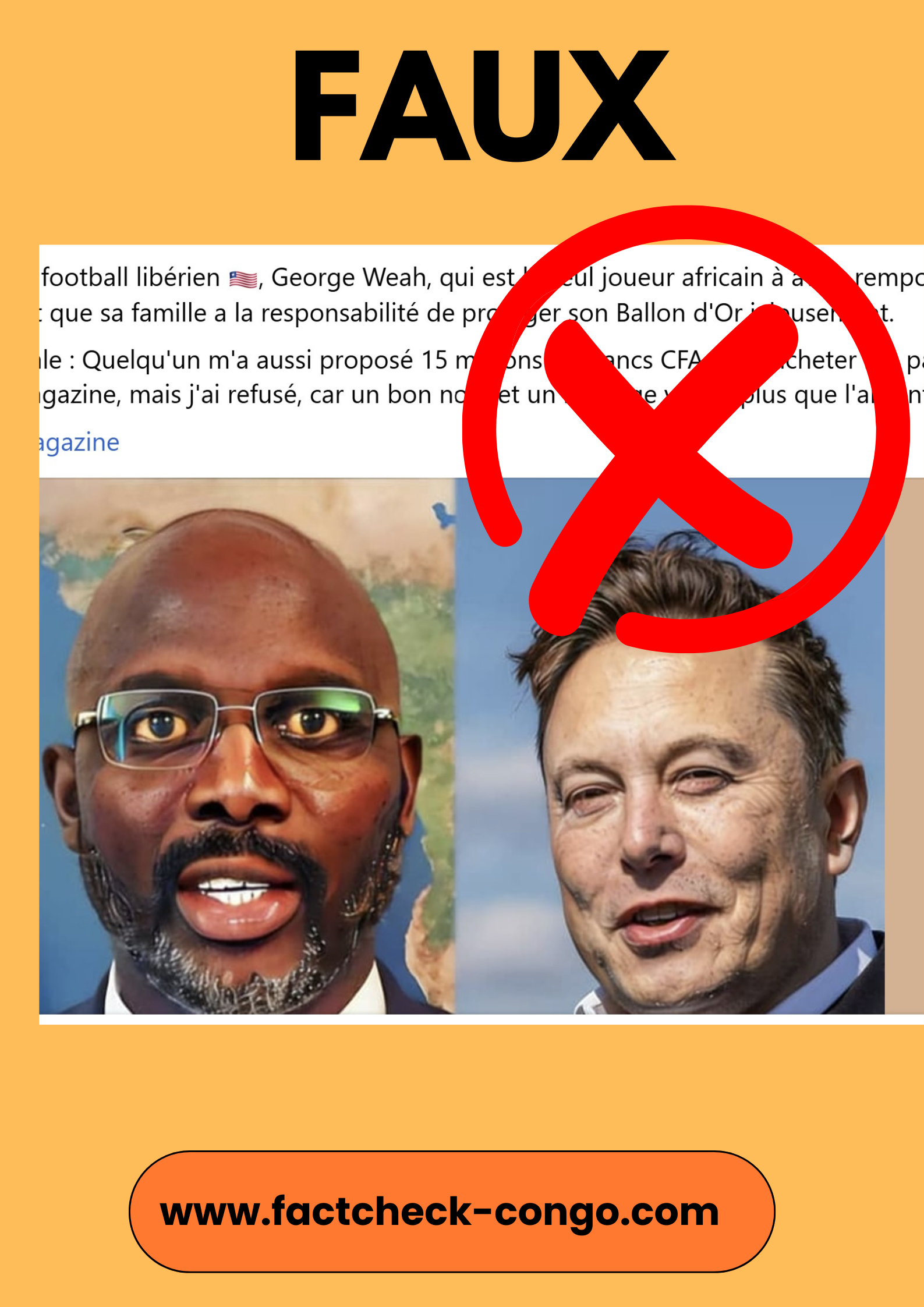 Faux, Elon Musk n’a pas…