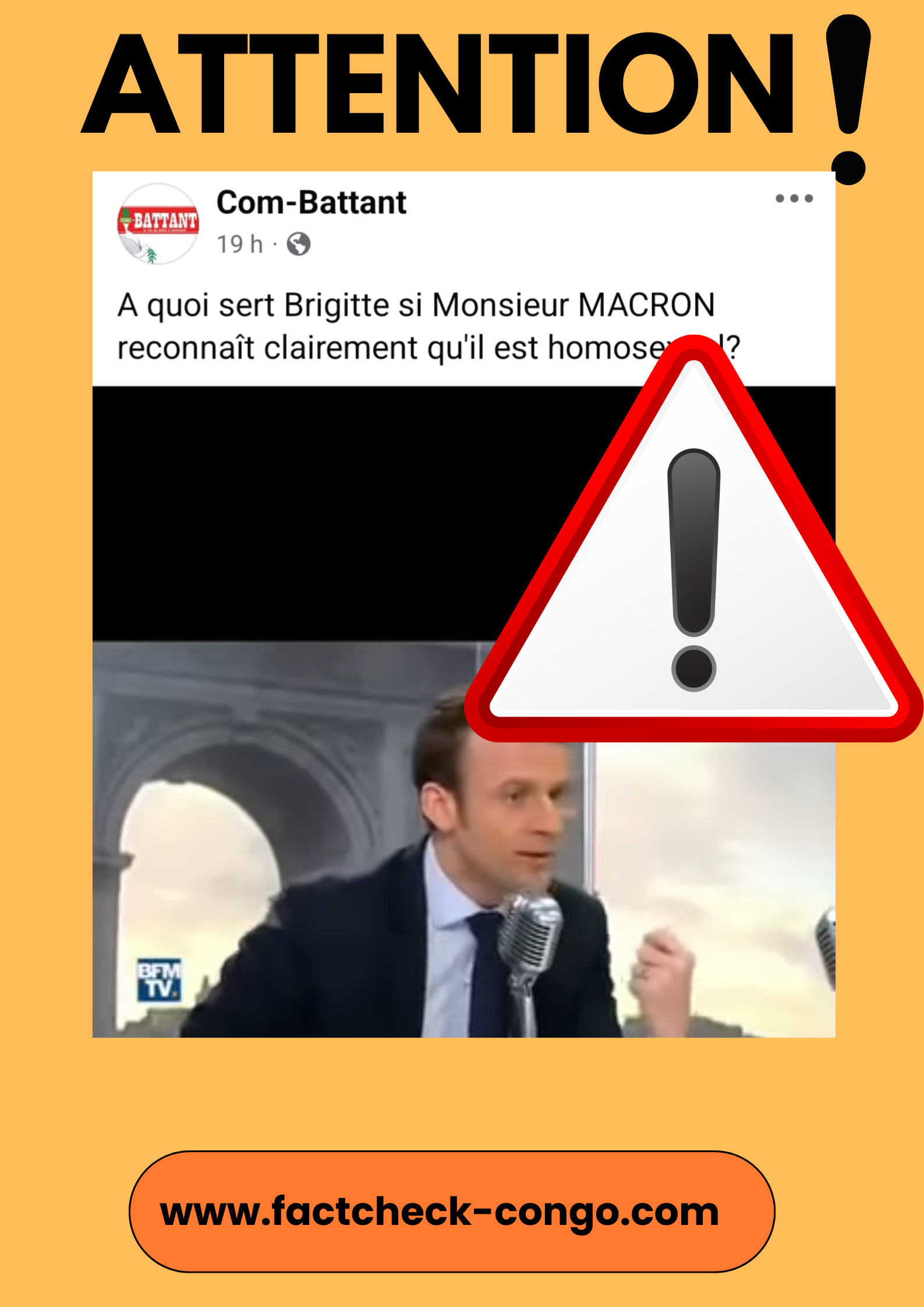 Non, Emmanuel Macron n’a pas reconnu être homosexuel et en avoir souffert