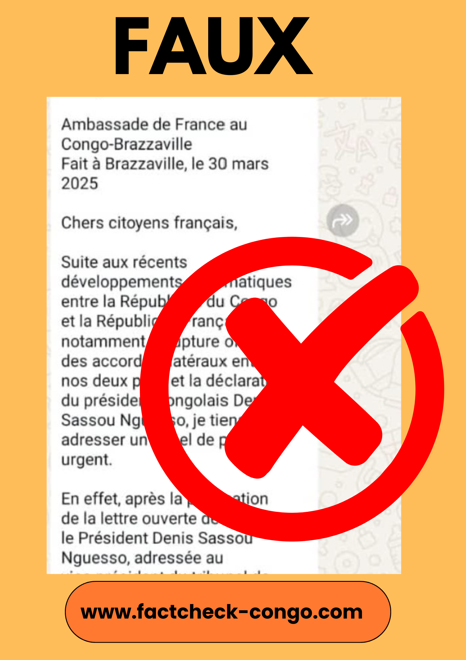 Faux, aucun appel à quitter…