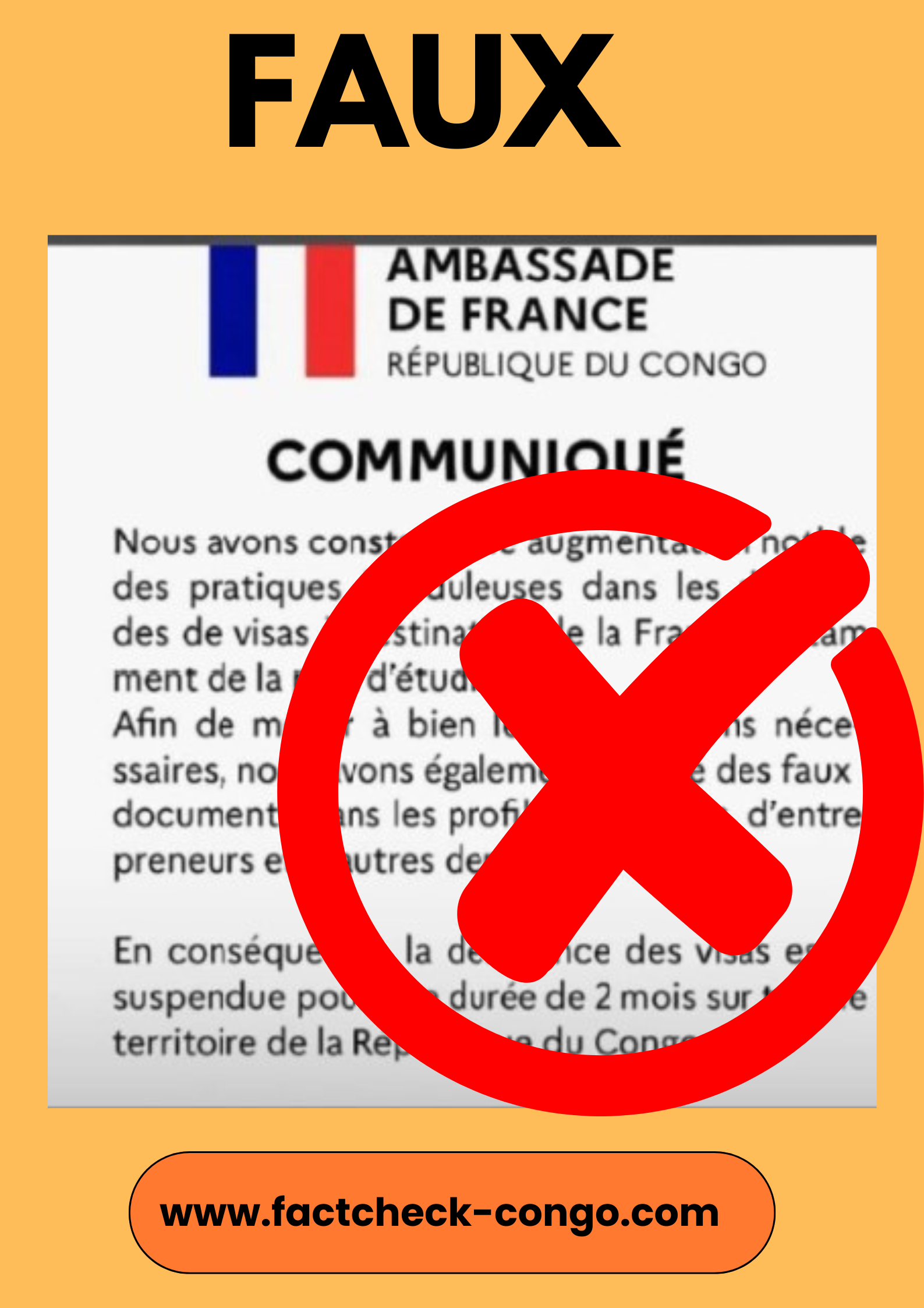 Attention, l’ambassade de France au…