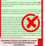 Lydia Jacqueline Mikolo visée par une enquête au Canada ?