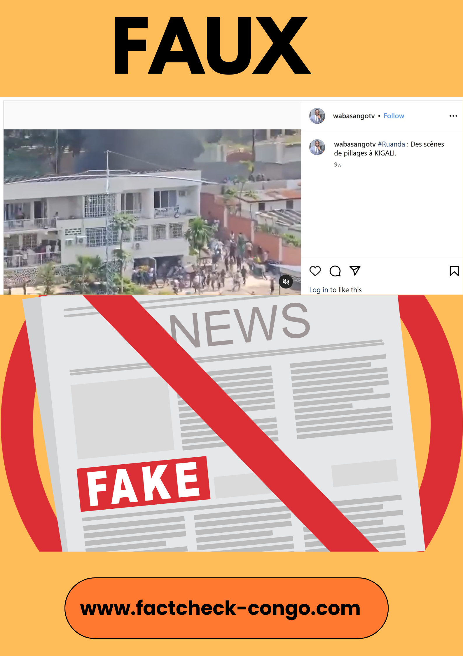 Attention,aucune scène de pillage n&rsquo;a eu lieu à Kigali!