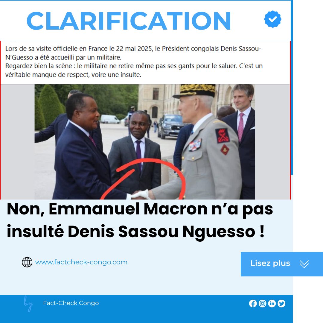 Non, Emmanuel Macron n’a pas…