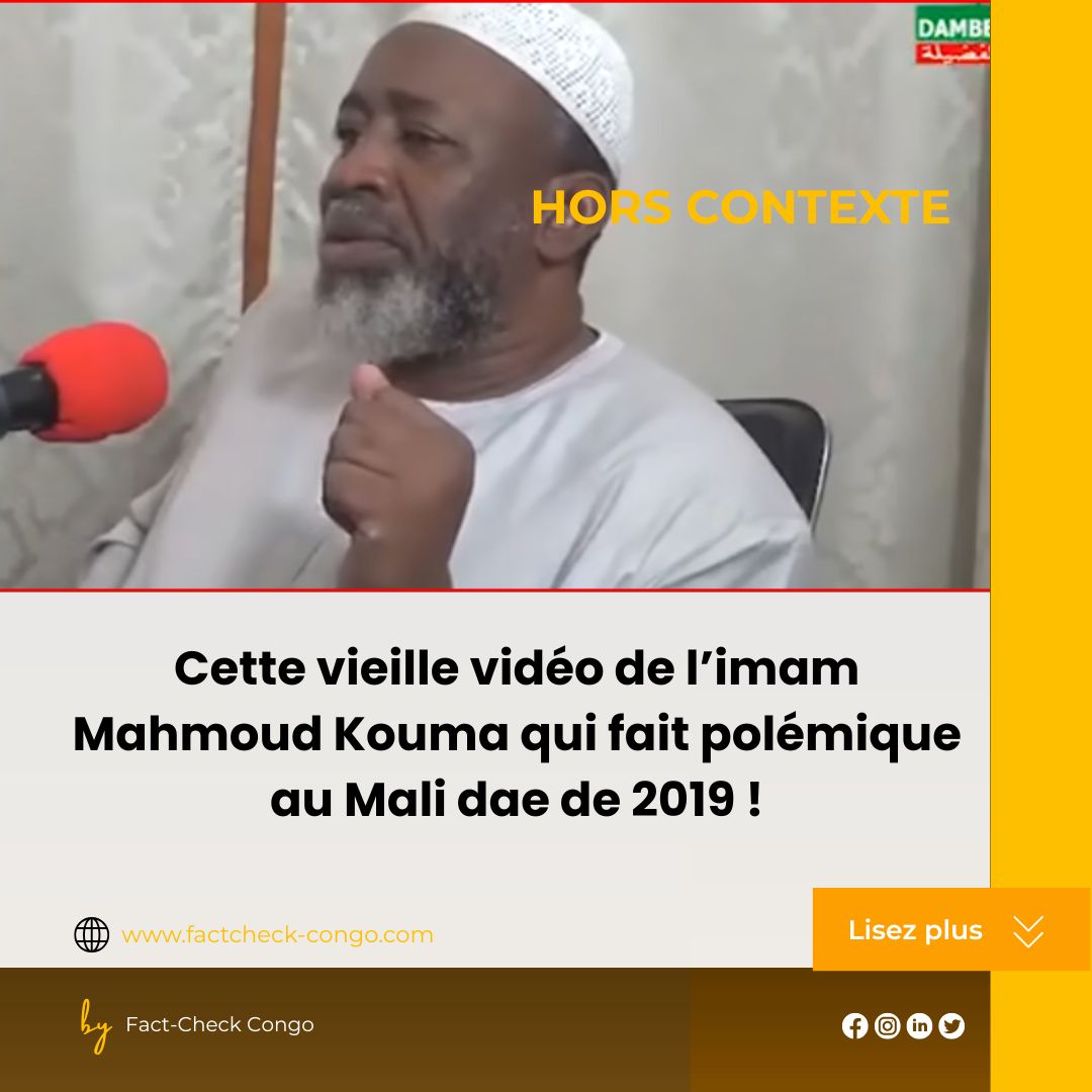 Une vieille vidéo de l’imam…