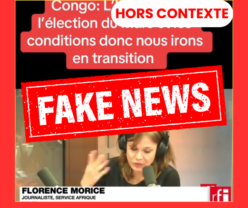 Non, Florence Morice n’a pas…