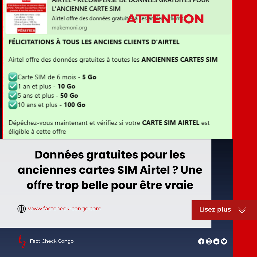Données gratuites pour les anciennes…