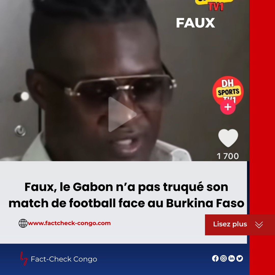 Faux, le Gabon n’a pas…