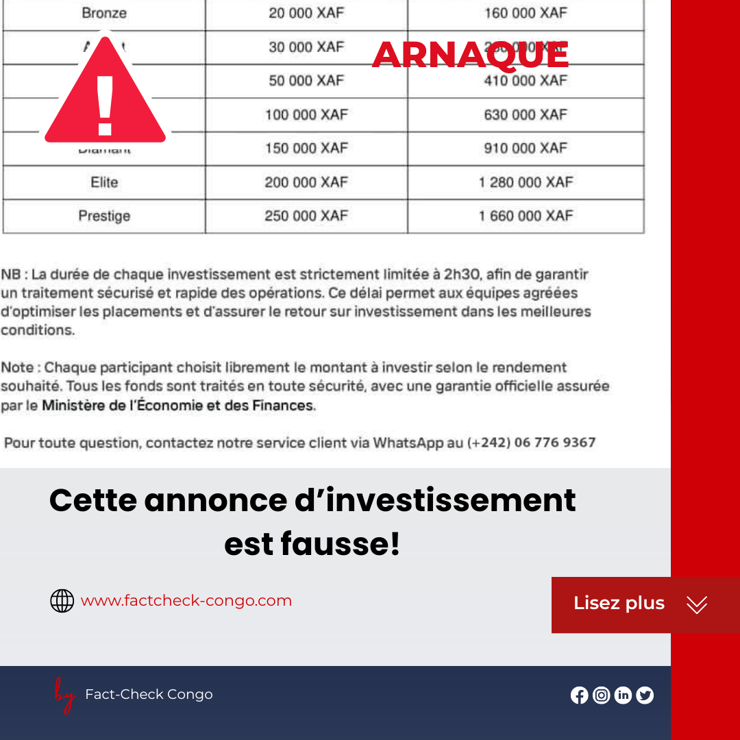 Attention à ce faux document…