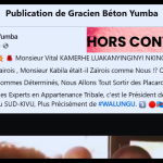 Faux, la vidéo de Vital Kamerhe date de 2018, sans lien avec le débat actuel sur Joseph Kabila