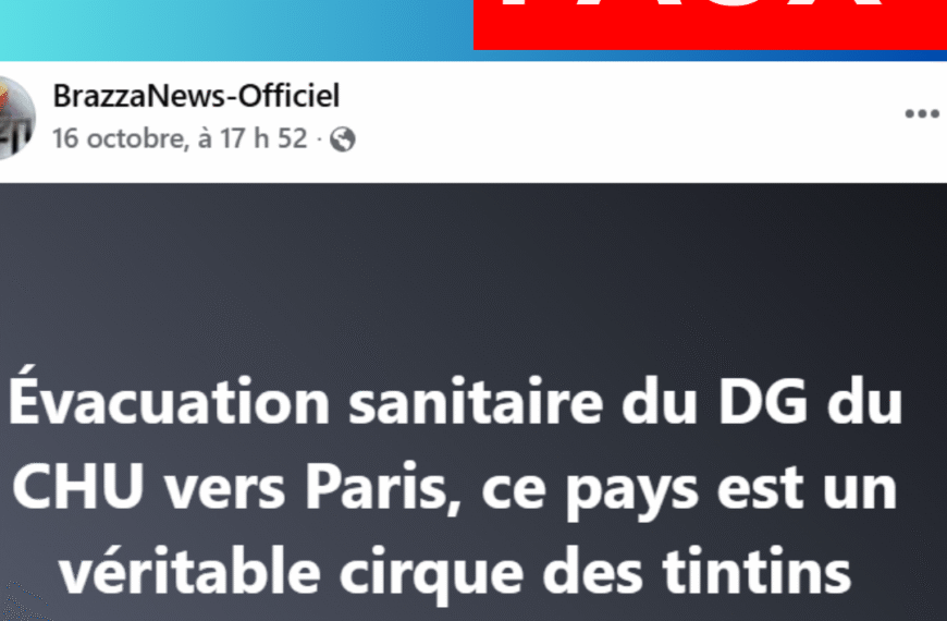 Faux : le directeur du…