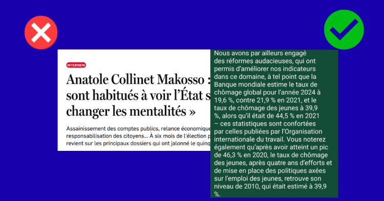 Congo-Brazzaville : les chiffres du chômage cités par le Premier ministre vérifiés