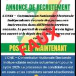 Alerte à une tentative de fraude liée à un faux recrutement au nom de la CNEI