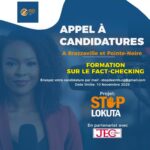 APPEL À CANDIDATURES – STOP LOKUTA: Programme citoyen contre la désinformation au Congo