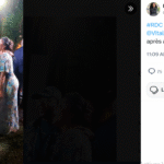 Attention, cette photo de JB Mpiana est prise avec sa fille, et non son ex-épouse!