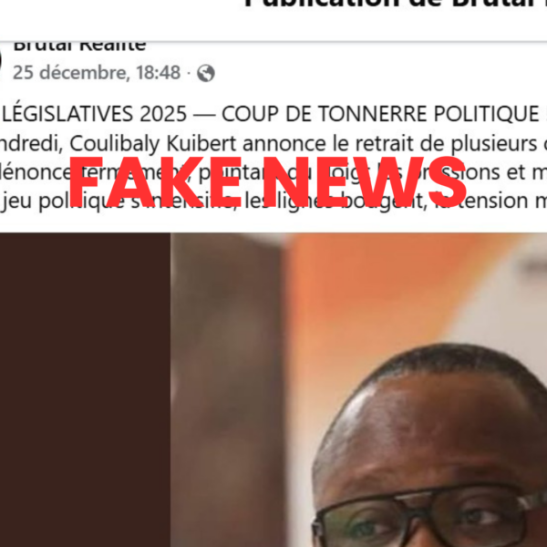 Non, la CEI n’a retiré aucun candidat aux…