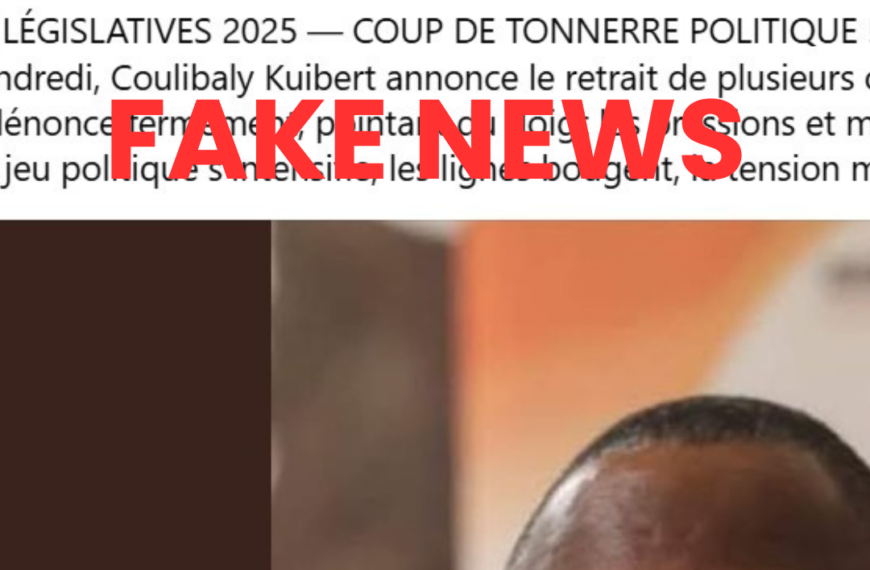 Non, la CEI n’a retiré aucun candidat aux Législatives 2025 en Côte d’Ivoire !