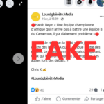 CAN 2025: Non, Habib Bèye n’a pas traité les Lions Indomptables du Cameroun « d’équipe B »!