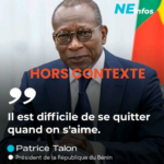  » Il est difficile de se quitter quand on s’aime » : des propos de Patrice Talon détournés de leur sens