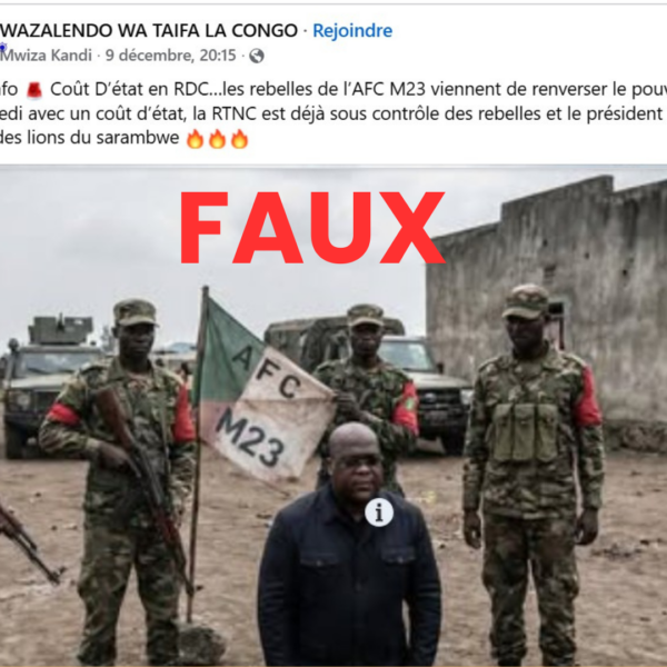 Faux : Il n’y a pas eu de…