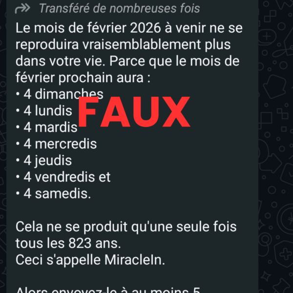 Non, février 2026 n’est ni unique ni “miraculeux”!