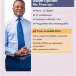 Présidentielle 2026 au Congo : Qui est Joseph Kignoumbi Kia Mboungou?