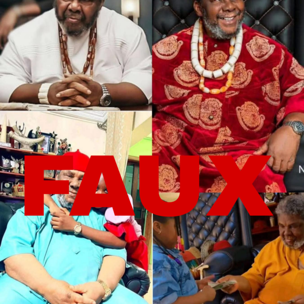 FAUX, Pete (Peter) Edochie n’est pas décédé!
