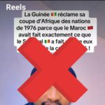 Faux, la Guinée Conakry n&rsquo;a pas fait recours à la CAF pour réclamer la CAN 1976