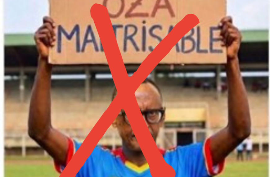 Attention , cette photo du président Rwandais Paul Kagame en maillot des Léopards est le fruit de l’IA